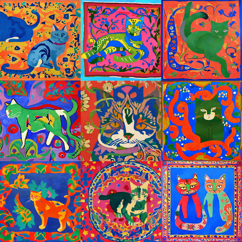 99 Patchworks of 9 Lives #22