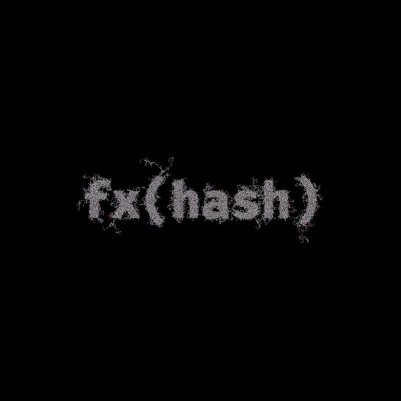 FXHASH Generative Logo #589