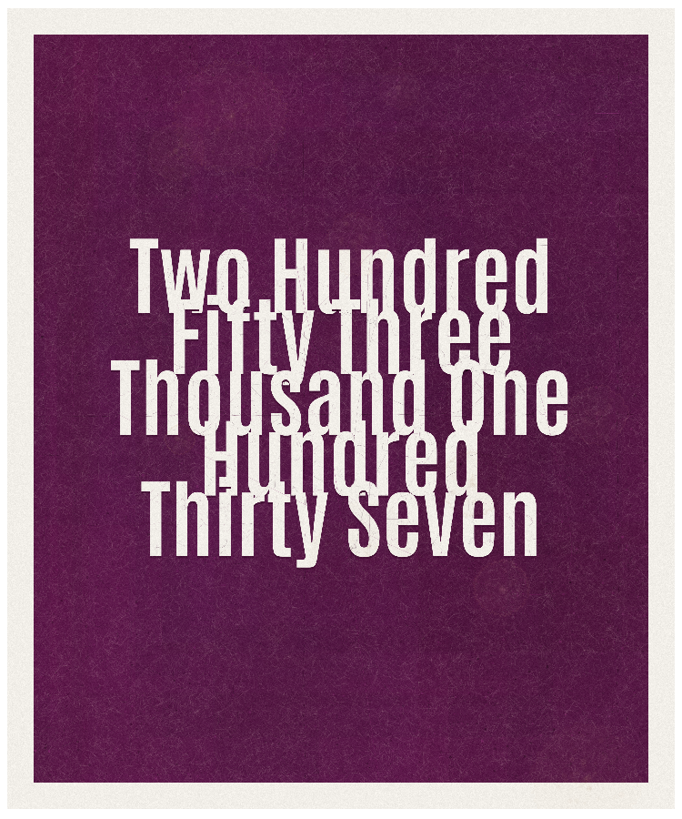 Count #253137