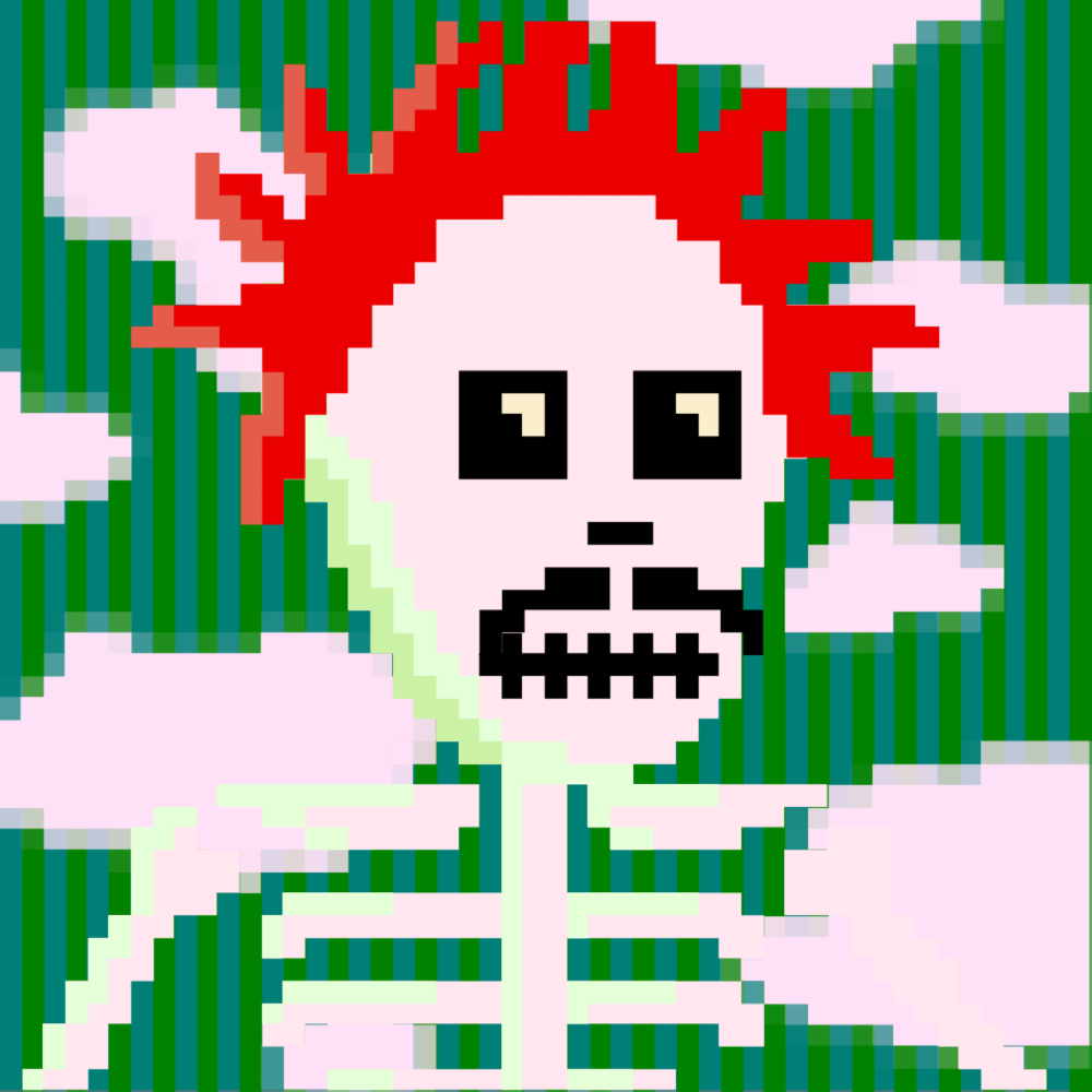 PIXEL SKULLETTI 1 #268