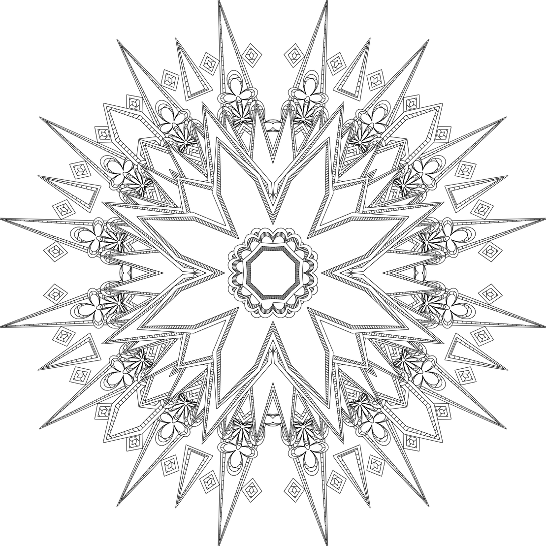 LL21 Mandala #766