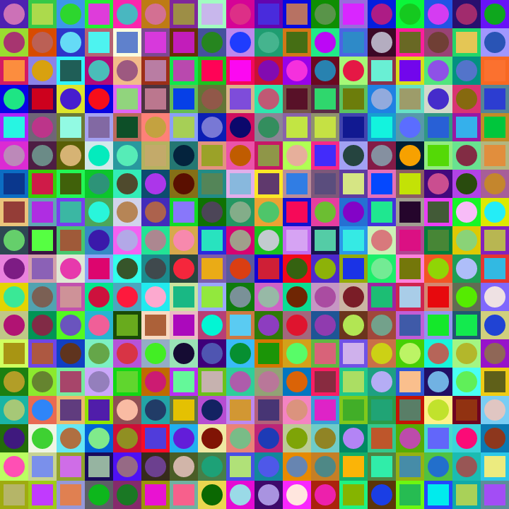 Square Dot Composition #277