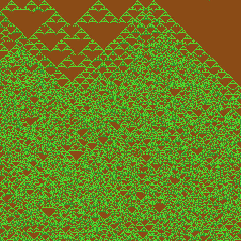 Totalistic Cellular Automata #38