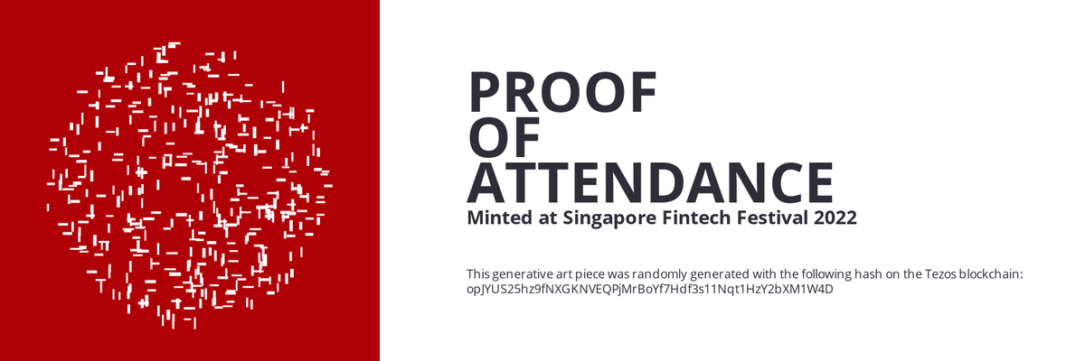 SFF2022 Proof of Attendance Token #26