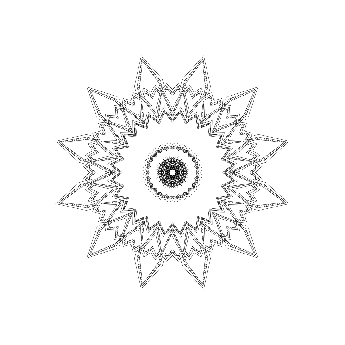 LL21 Mandala #707