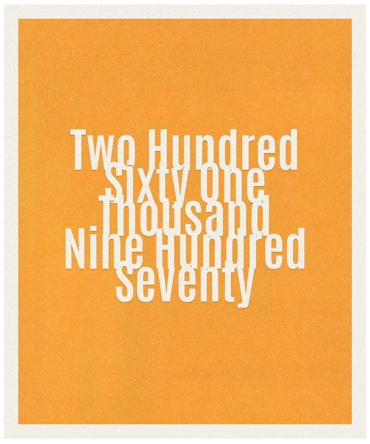 Count #261970