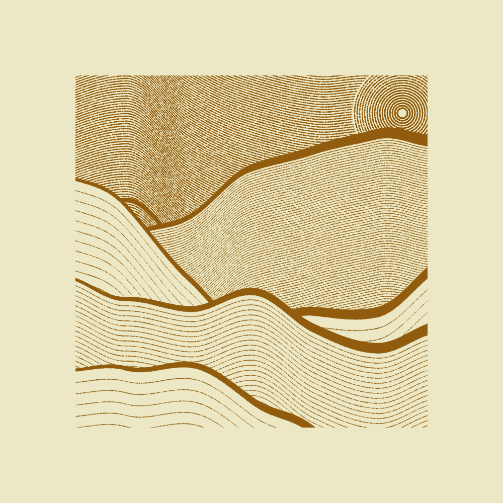 One color sketch #19