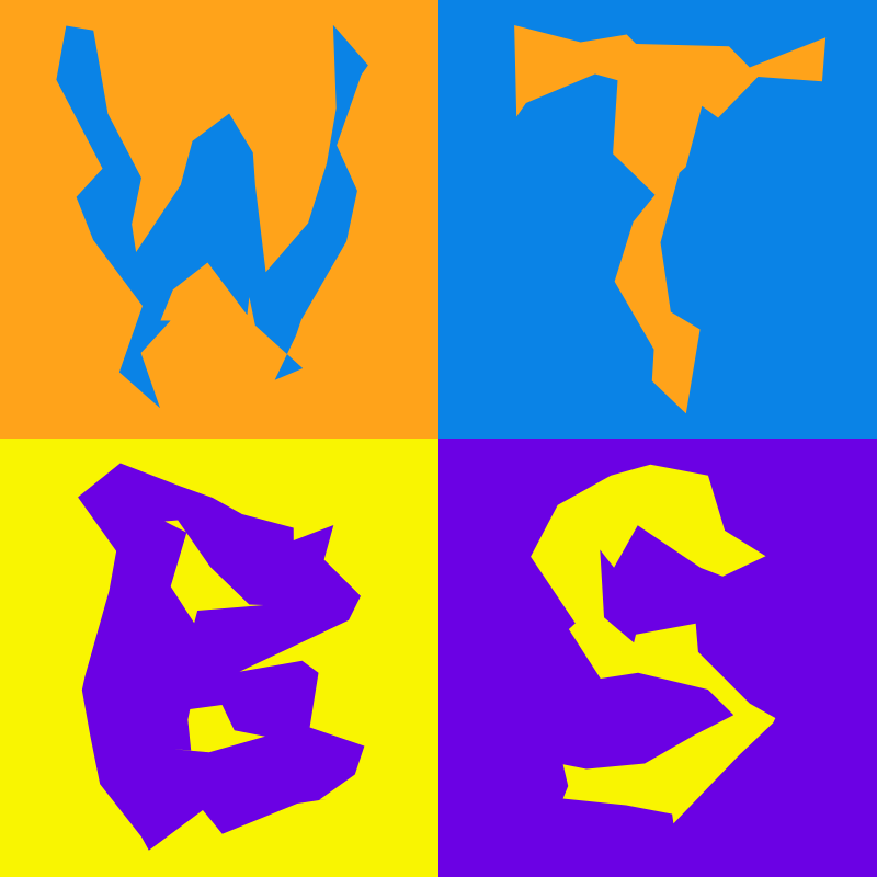 Waiting To Be Signed Logo with Wobbles #104
