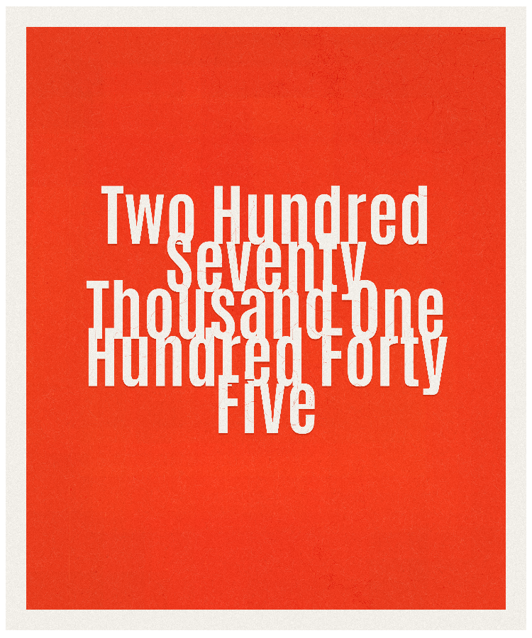 Count #270145