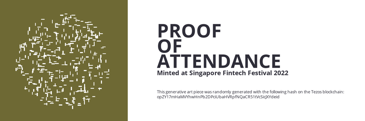 SFF2022 Proof of Attendance Token #127