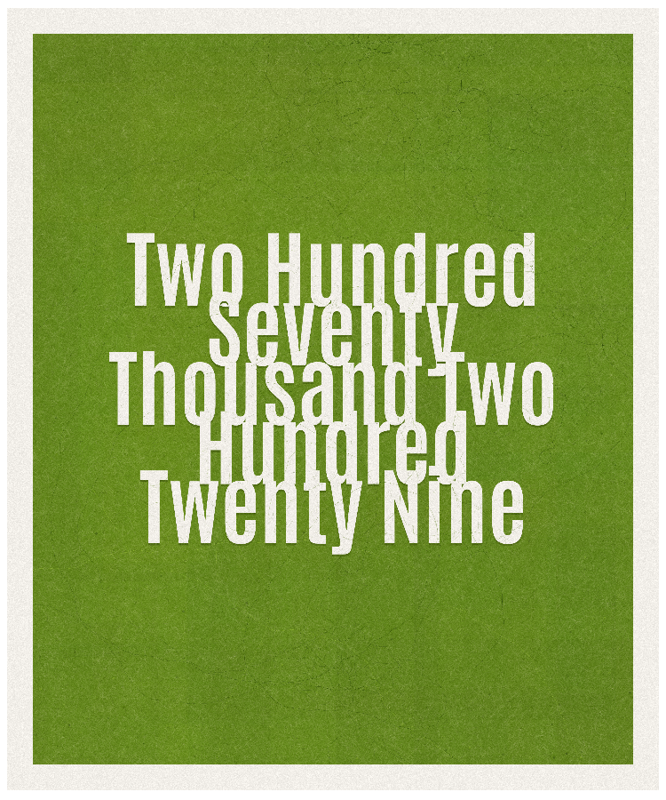 Count #270229