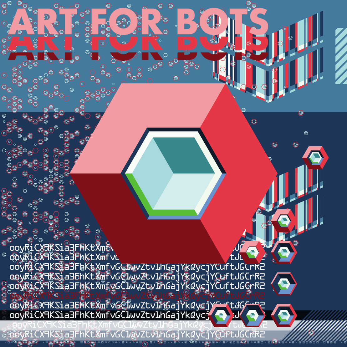 Hexagones - Art for Bots for Humans #2