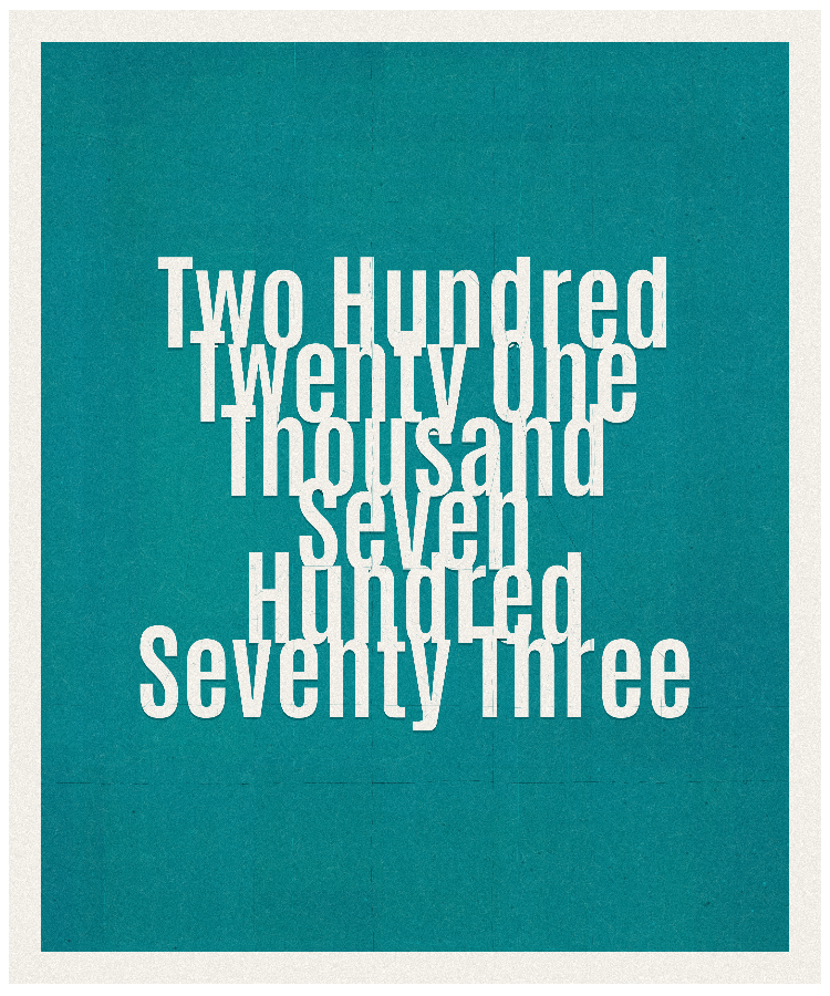 Count #221773