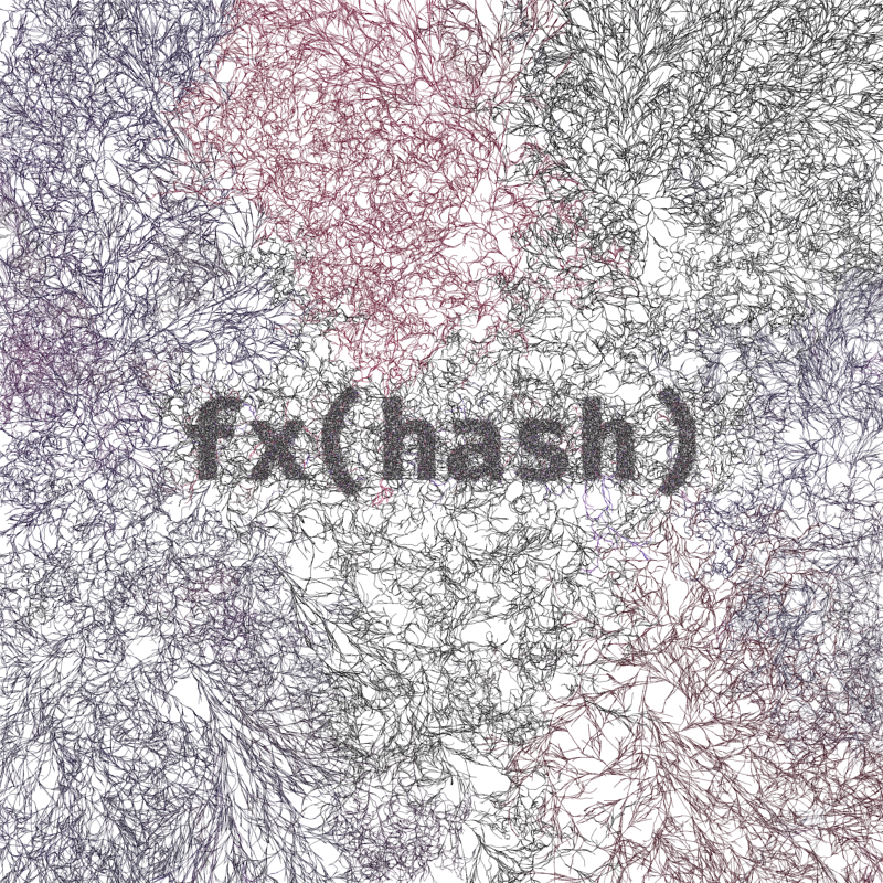 FXHASH Generative Logo #813