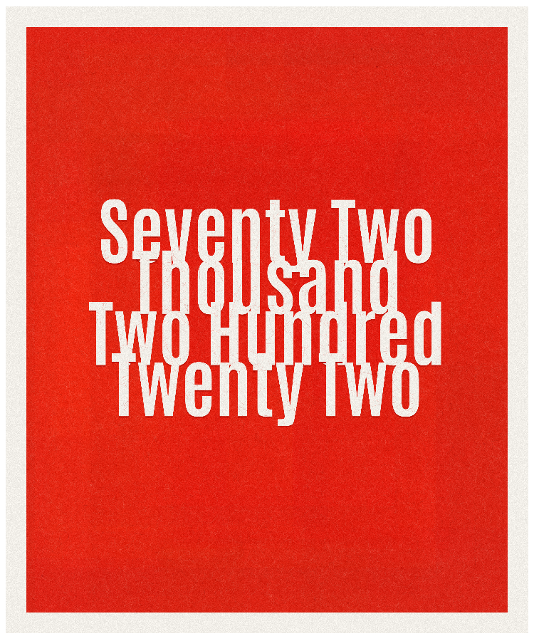 Count #72222