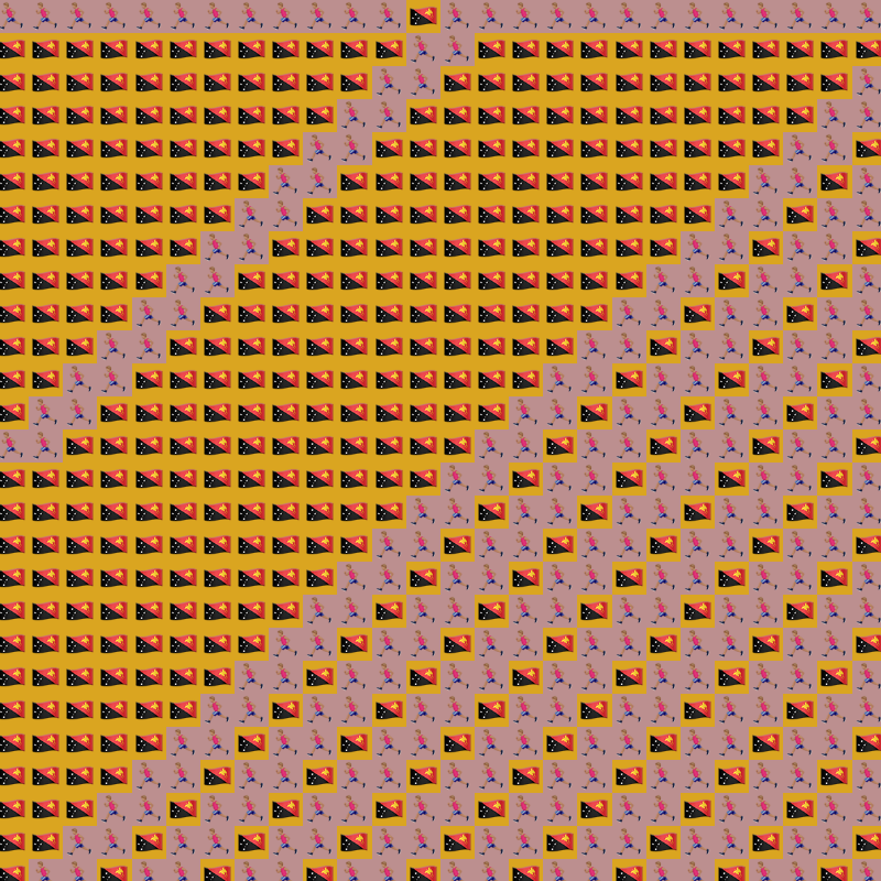 Elementary Cellular Emoji Automata #981