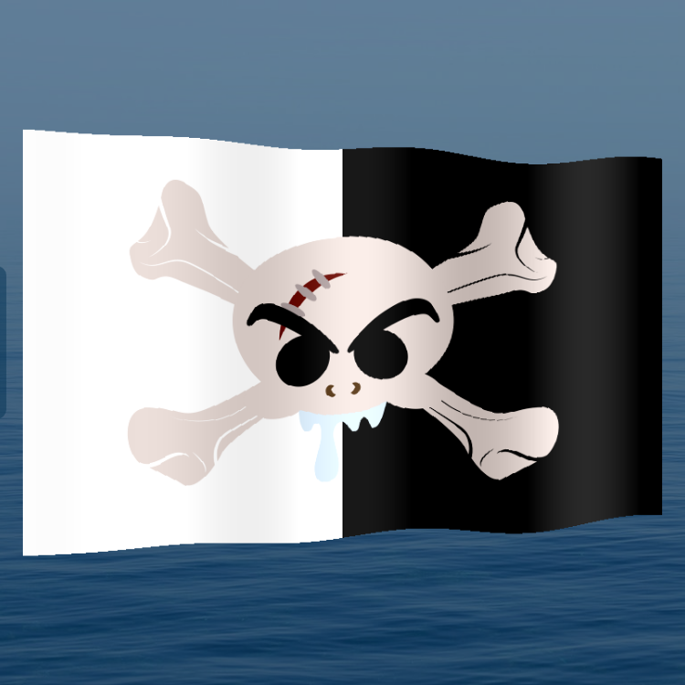 Jolly Roger Flag #73