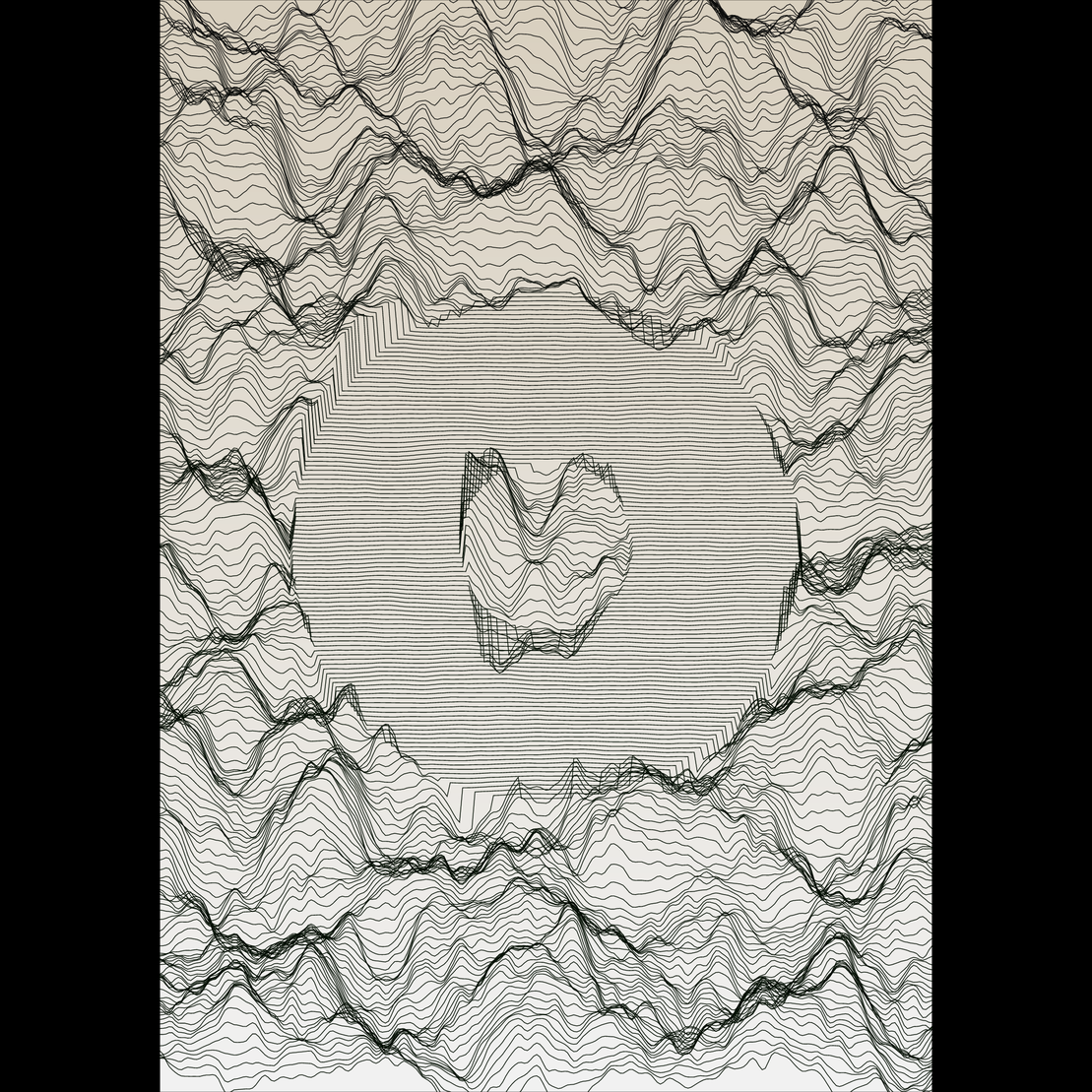 Waves Circle (For Plotter) #39