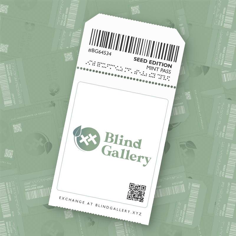 Blind Gallery Mint Pass (Seed Edition) #552