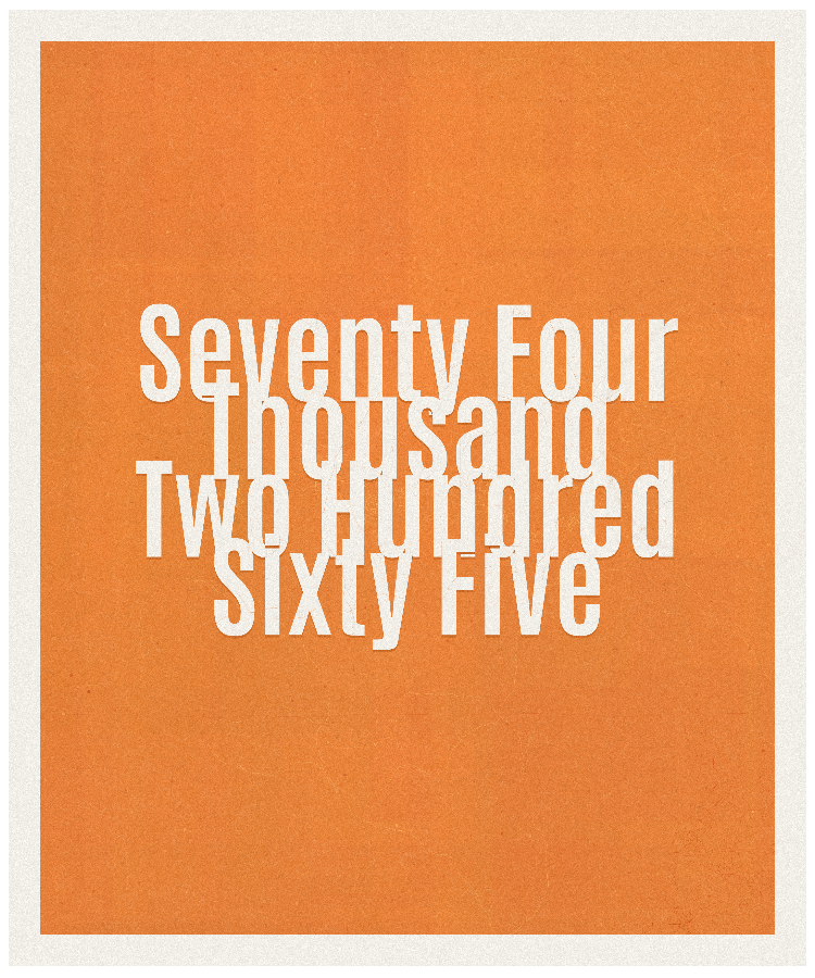 Count #74265