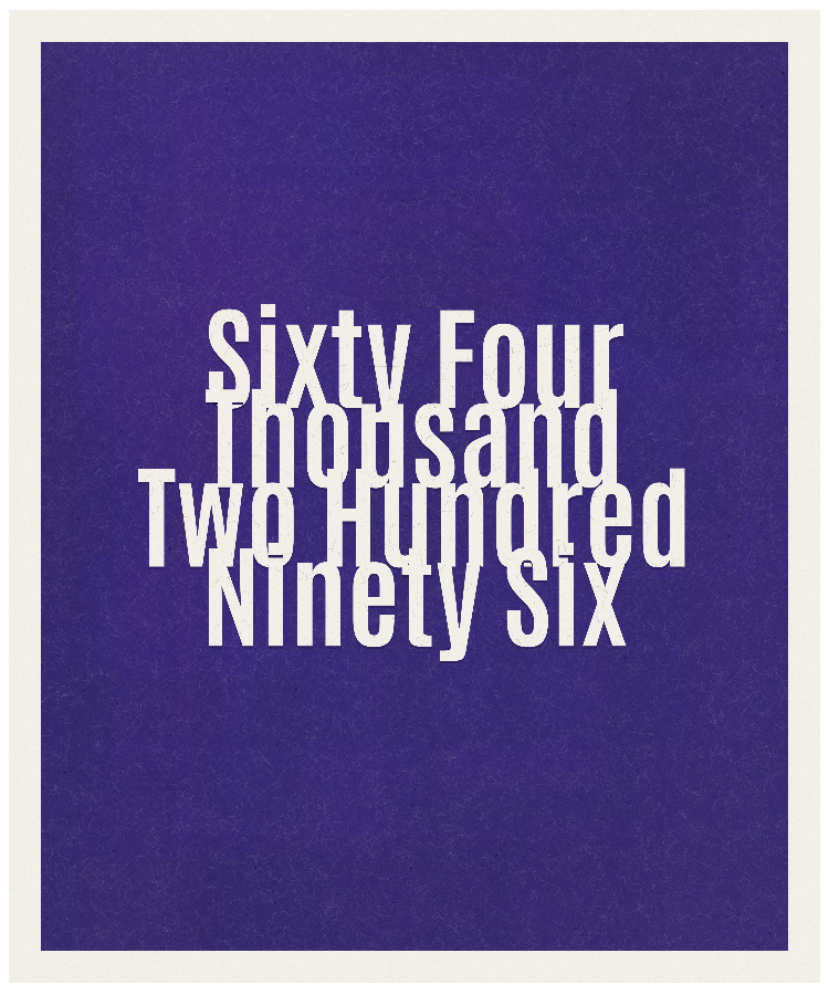Count #64296