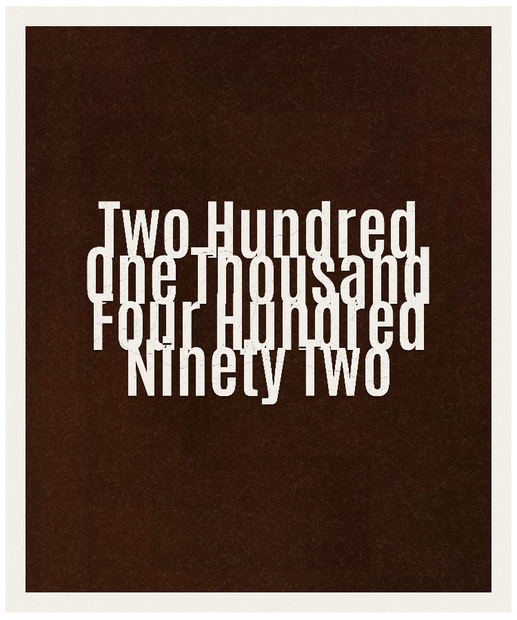 Count #201492