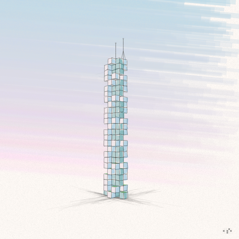 Cellular Skyscrapers #244