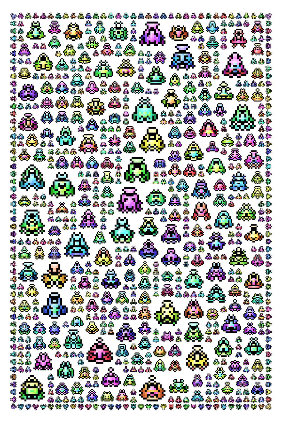 Pixel Spaceships #198