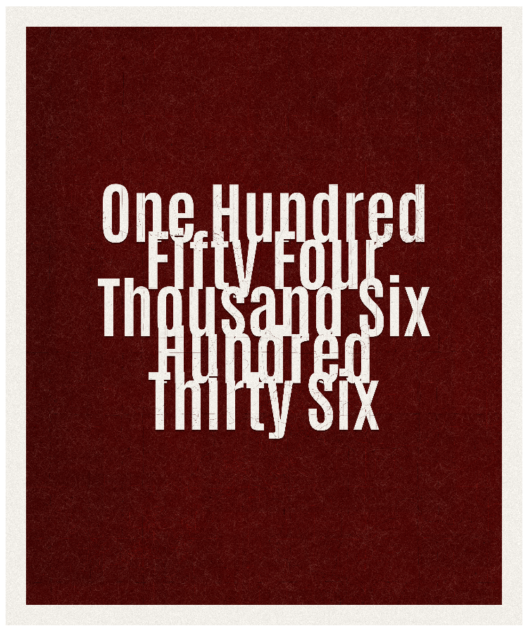 Count #154636