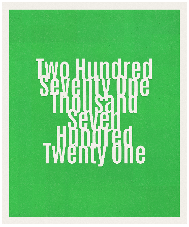 Count #271721