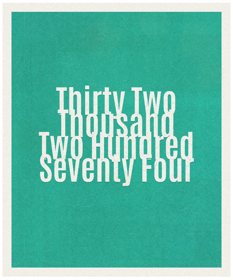 Count #32274
