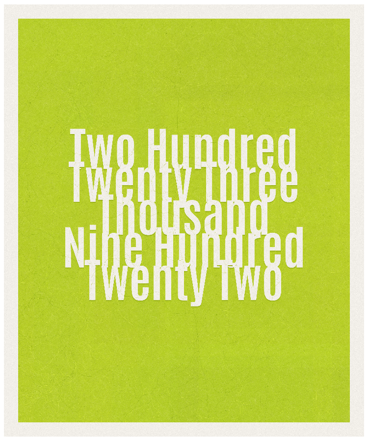 Count #223922