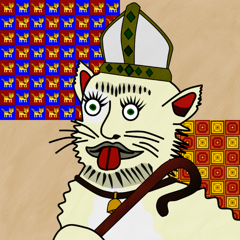 Famous Medieval Cat #120