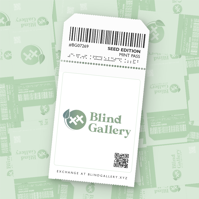 Blind Gallery Mint Pass (Seed Edition) #80