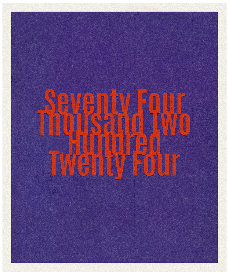Count #74224