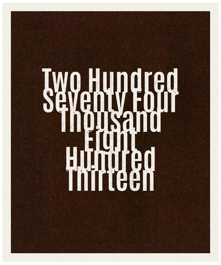 Count #274813