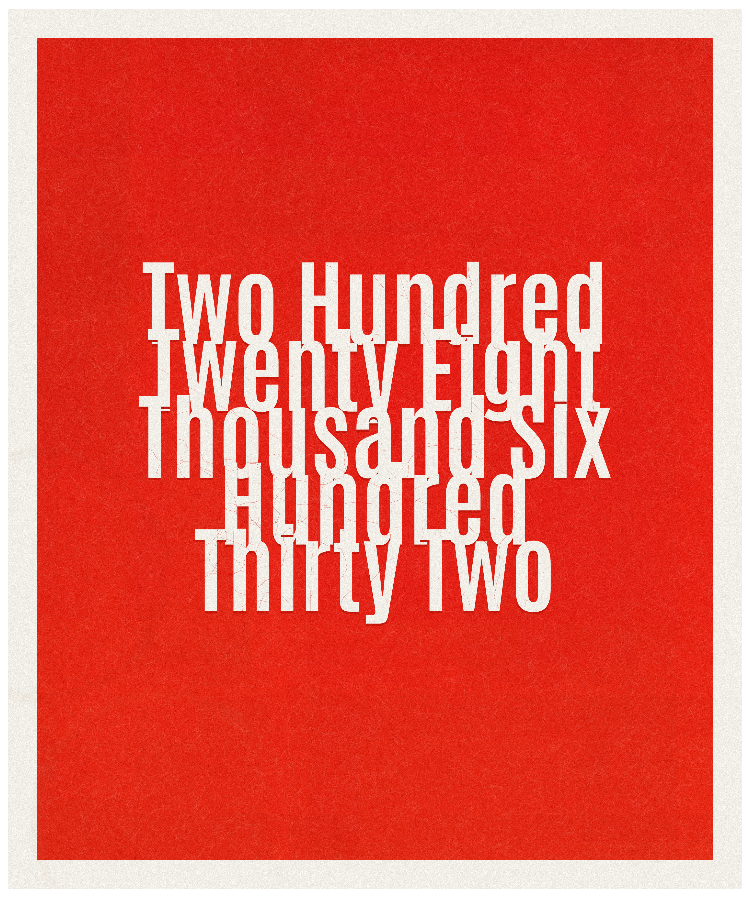 Count #228632