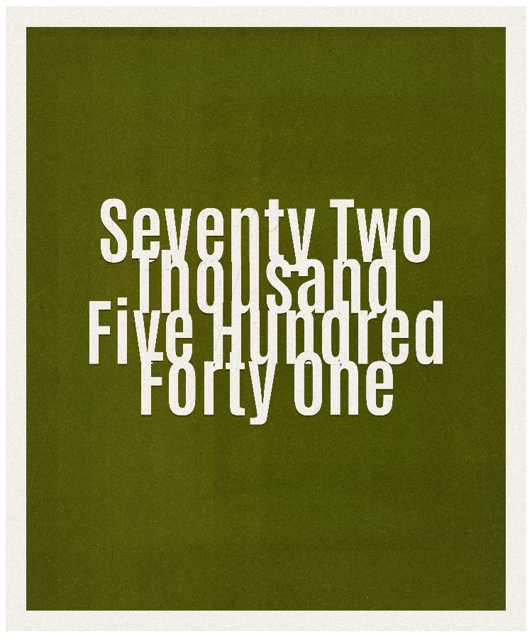 Count #72541