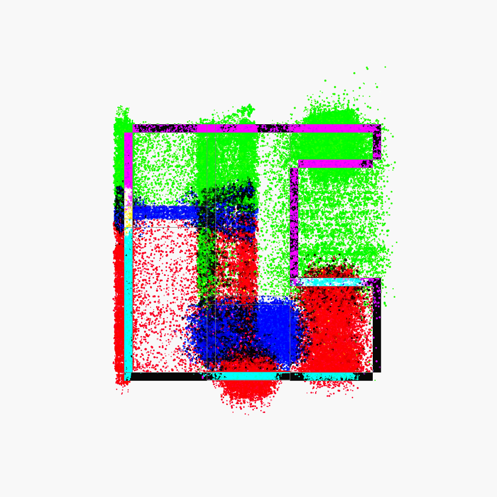 Nearly controlled diffusion #4