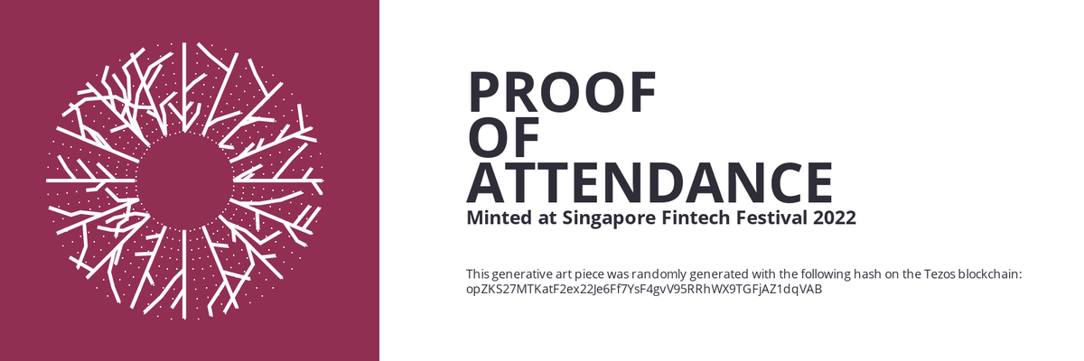 SFF2022 Proof of Attendance Token #428