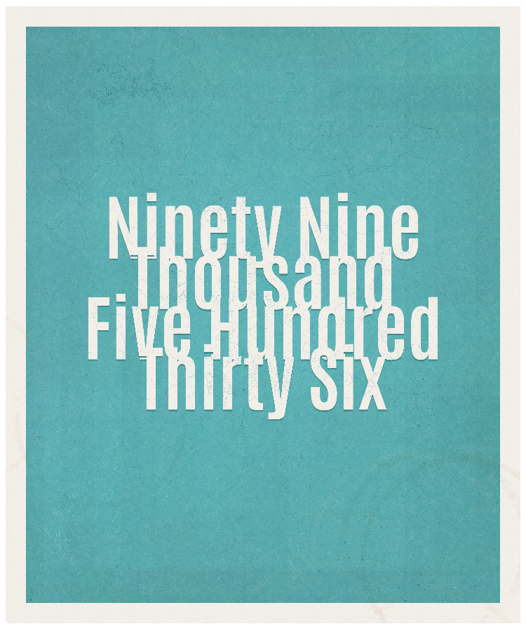 Count #99536