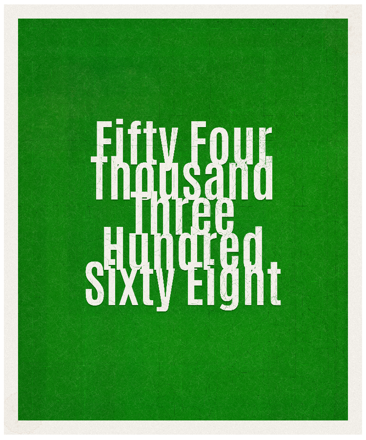 Count #54368