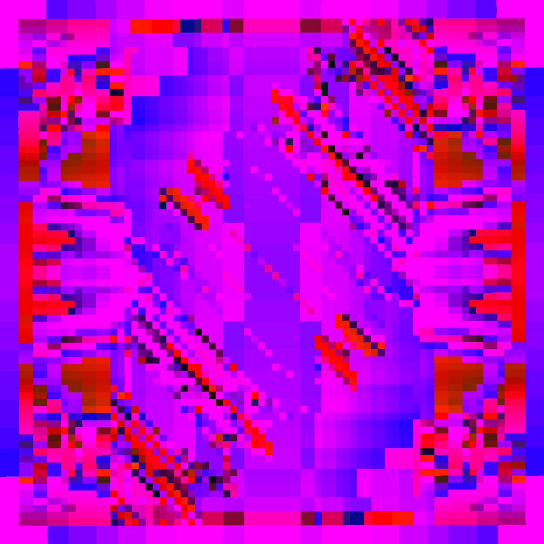 Psychedelic Dance of Pixels #45