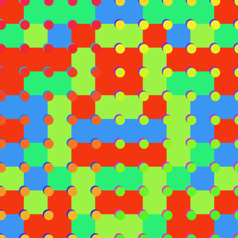 Squares and dots #2