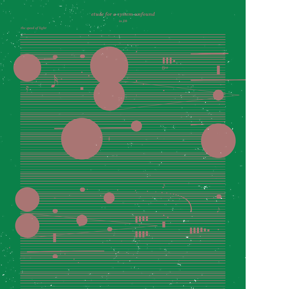 etude for a system unfound #31