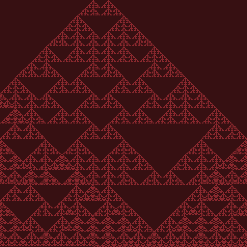 Totalistic Cellular Automata #100