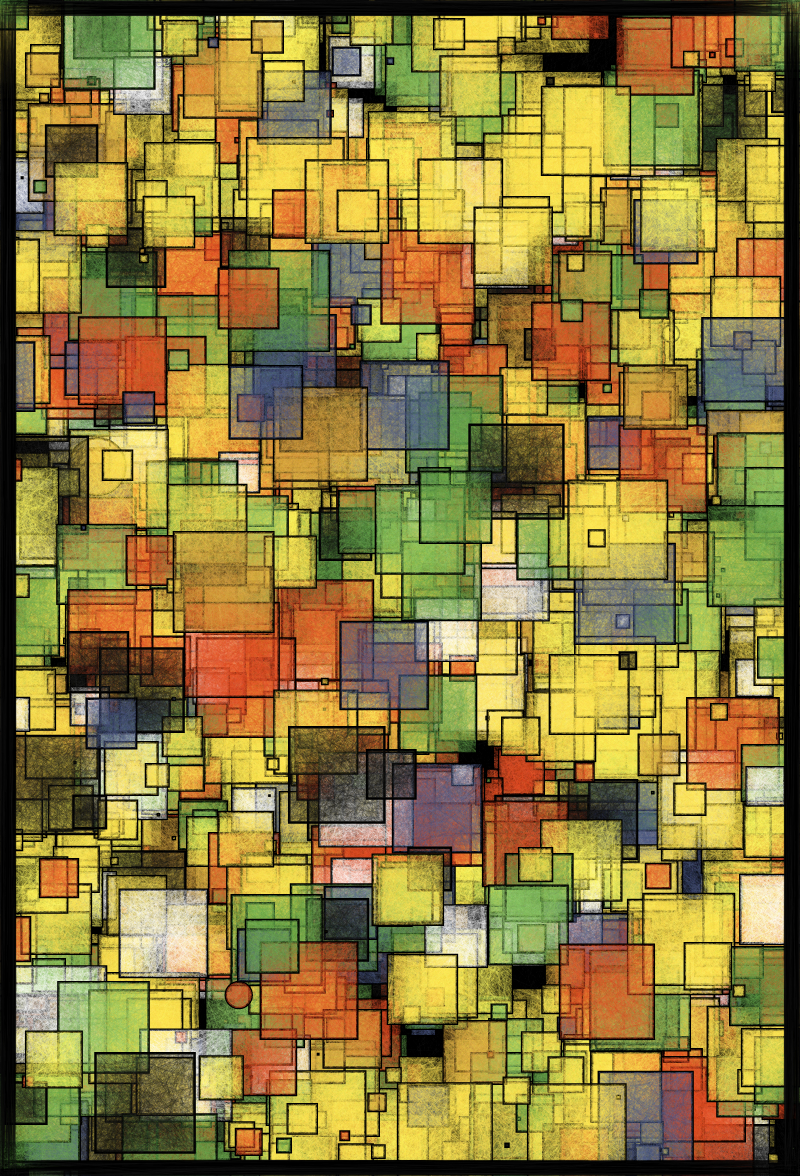 Circles In A Square World #33