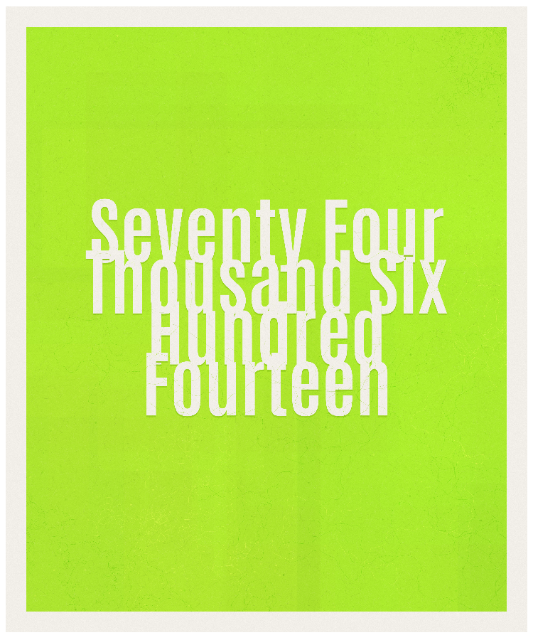Count #74614