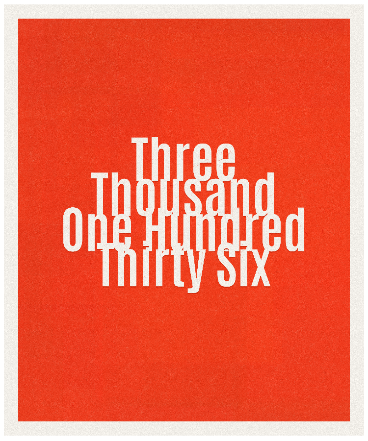 Count #3136