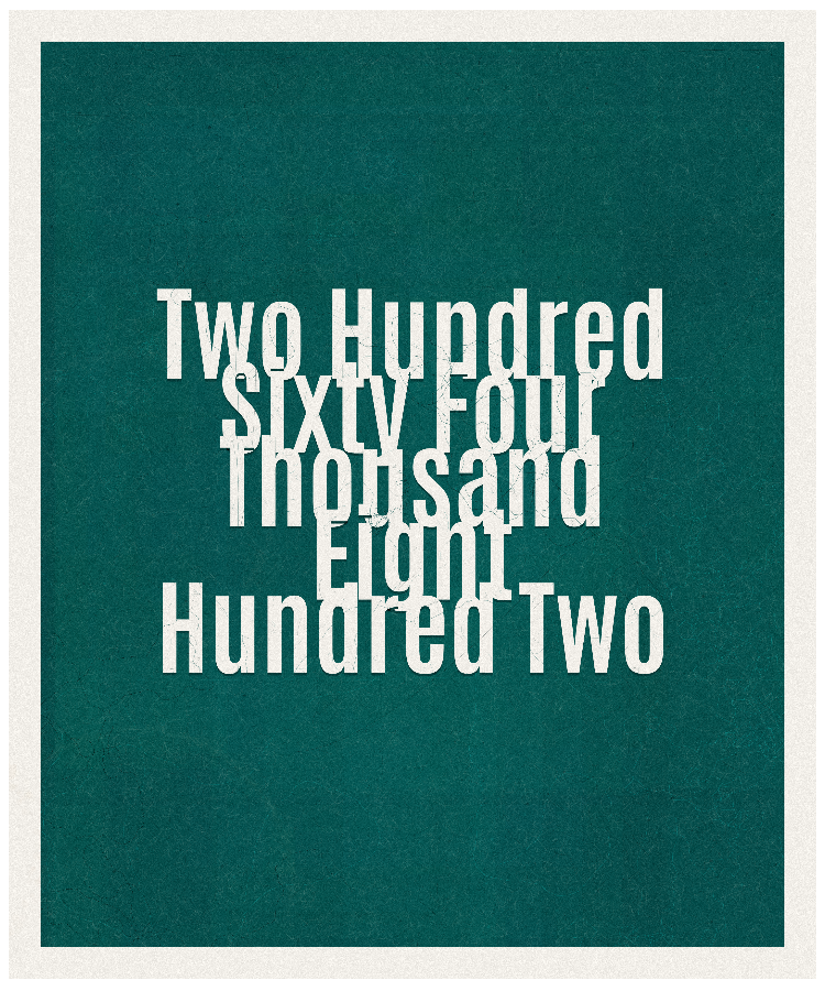 Count #264802